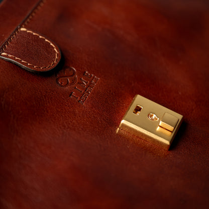 Borsa da medico in pelle artigianale Made in Italy