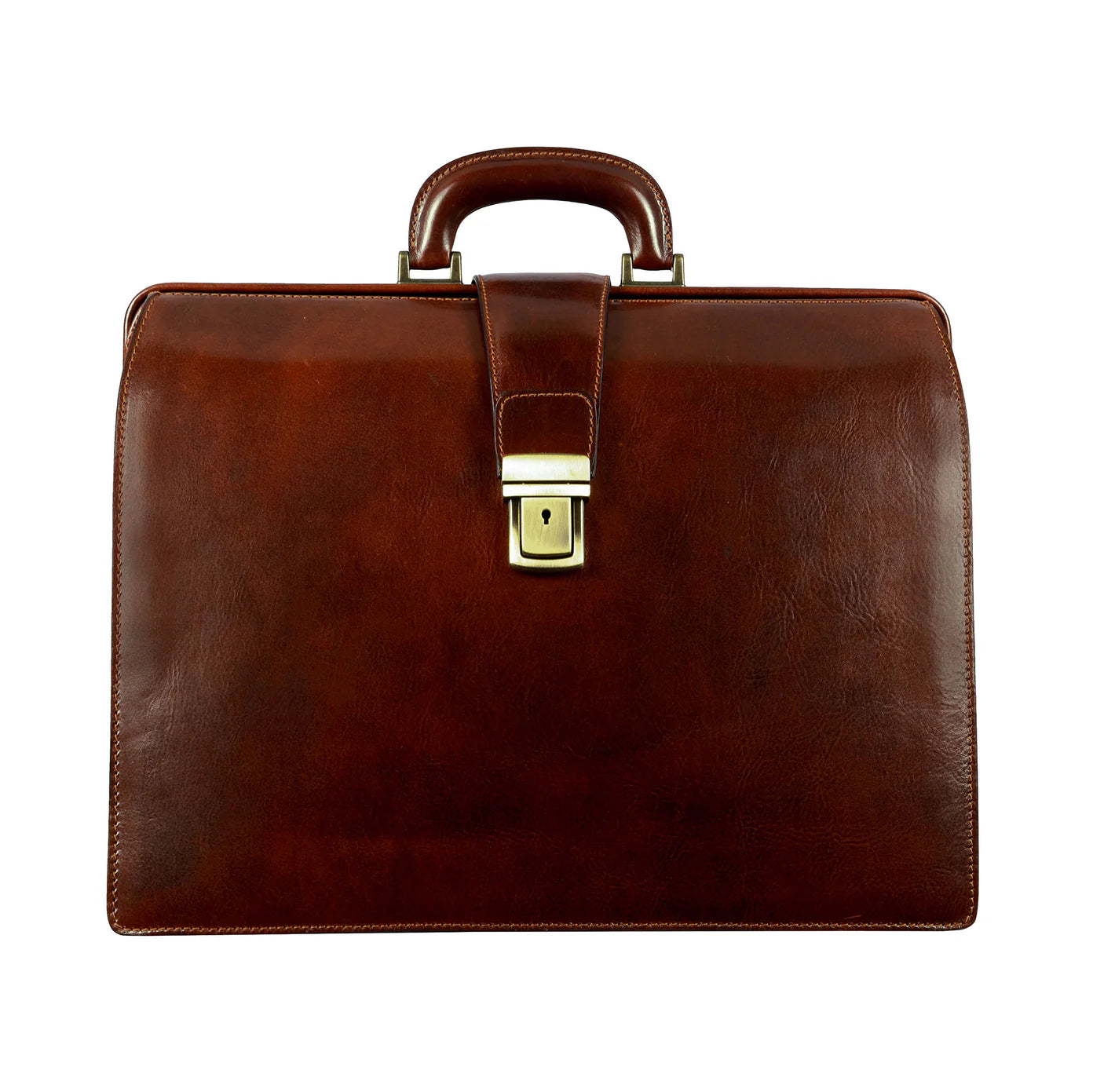 Borsa grande in pelle marrone per avvocati - The Firm: Marrone