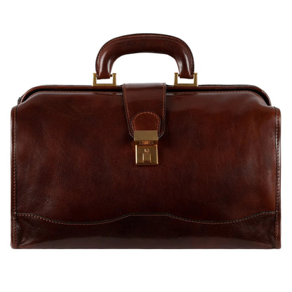 Borsa da medico in pelle artigianale Made in Italy