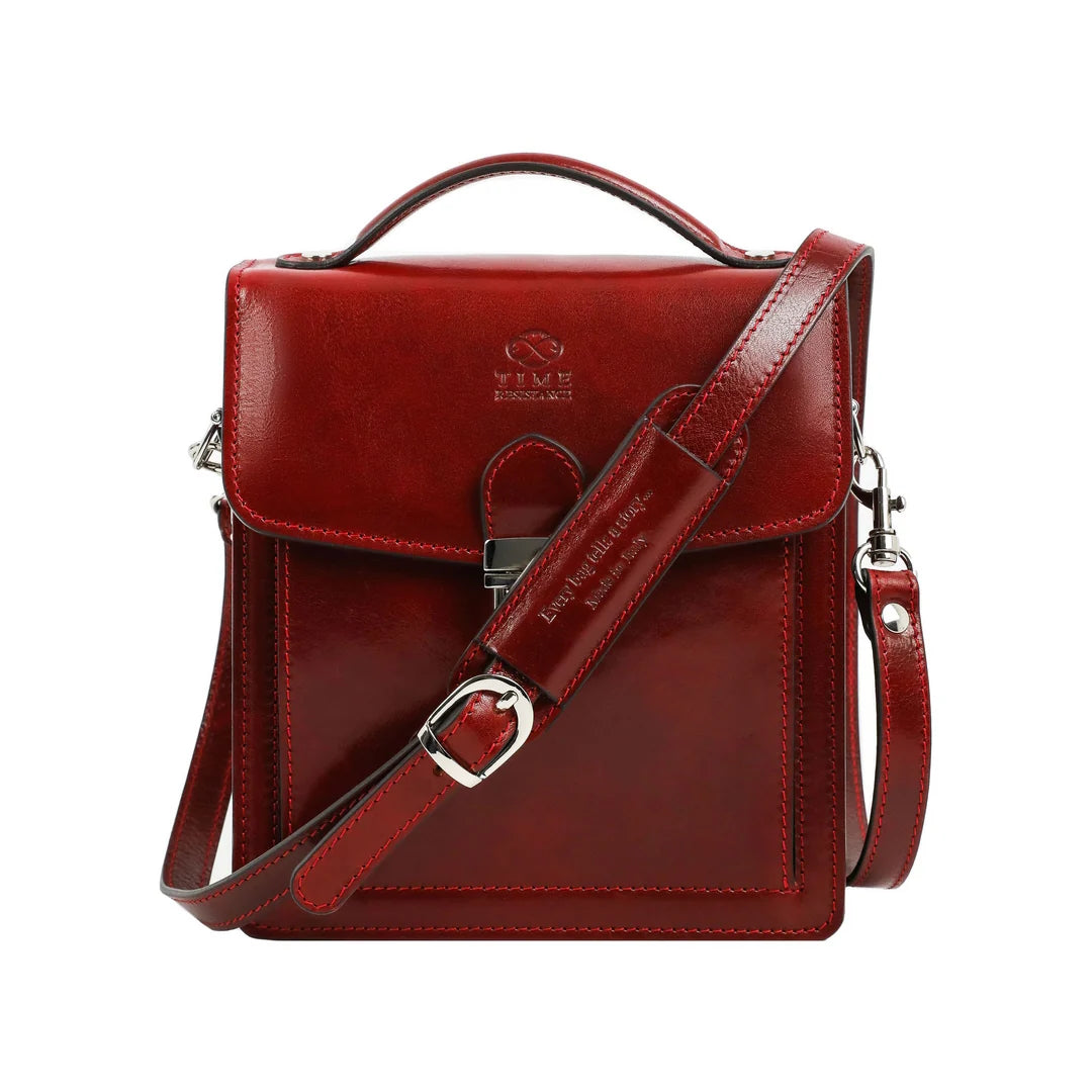 Borsello a tracolla in pelle Made in Italy - Walden