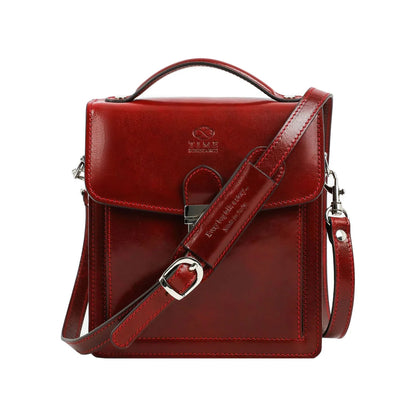 Borsello a tracolla in pelle Made in Italy - Walden