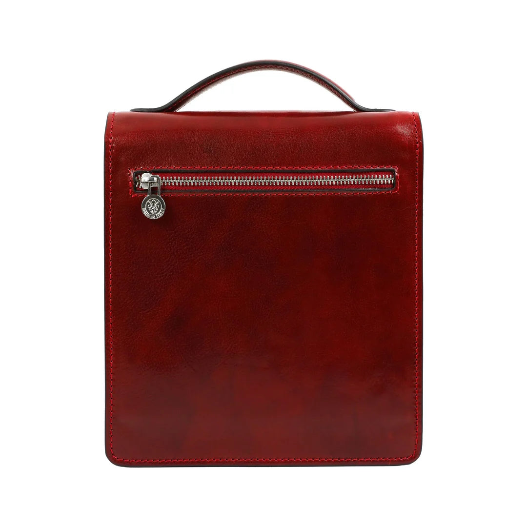 Borsello a tracolla in pelle Made in Italy - Walden