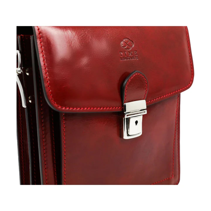 Borsello a tracolla in pelle Made in Italy - Walden